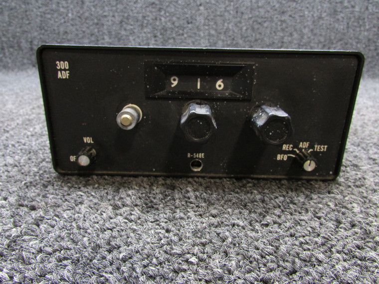 41240-0001 ARC R-546E ADF Receiver with Mods, Black Plate (Missing Knob, Core)