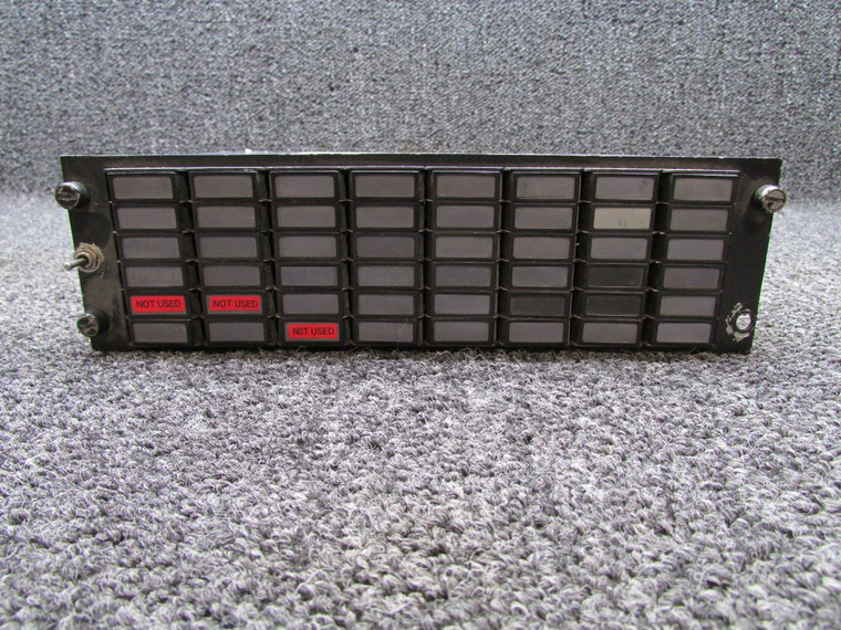 80-0324-9 (Alt: 27-82174-103) Grimes Annunciator Panel Assembly