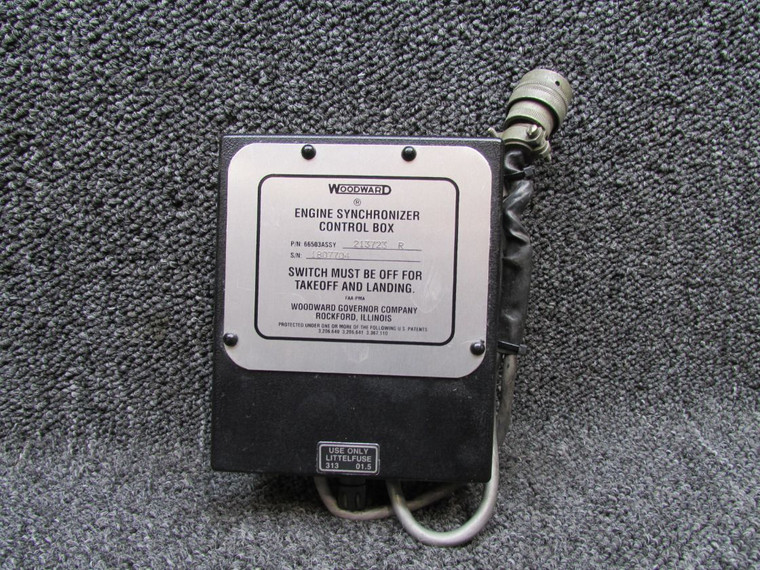66503ASSY-213723R Woodward Engine Synchronizer Control Box