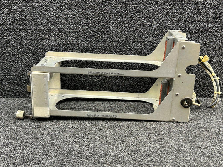 622-1196 Collins Avionics 390R-20 DME-40 Dual Mounting Tray