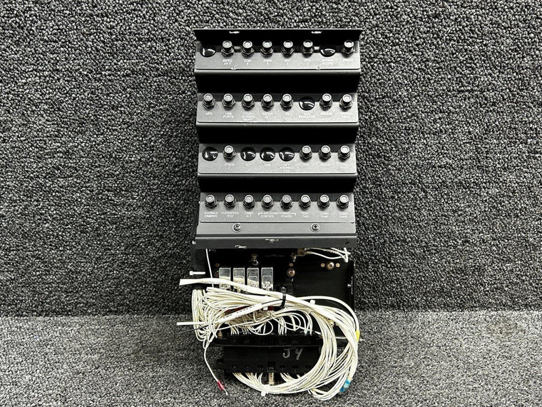 46F24A005-002 Piper PA46-600TP Forward Co-Pilot Circuit Breaker Panel (Klixon)