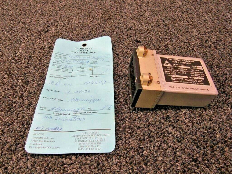 390-382032-0003 Meggitt Fuel Quantity Indicator (Core) (SA)