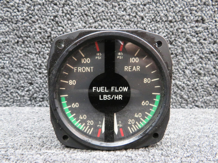 6060-0501 (Alt: C662007-0501) United Instruments Dual Fuel Flow Indicator