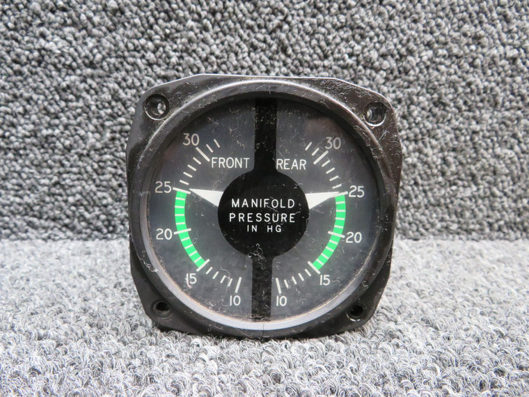 6121 (Alt: C662036-0101) United Instruments Dual Manifold Pressure Indicator