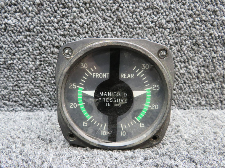 6020-E-36 United Instruments Dual Manifold Pressure Indicator