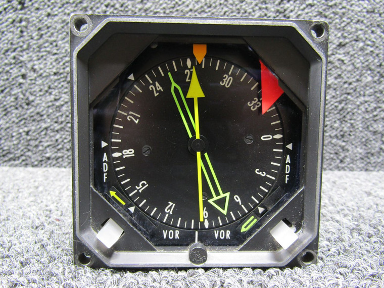 622-0555-004 Collins 332C-10 Radio Magnetic Indicator with Mods (Black Face)
