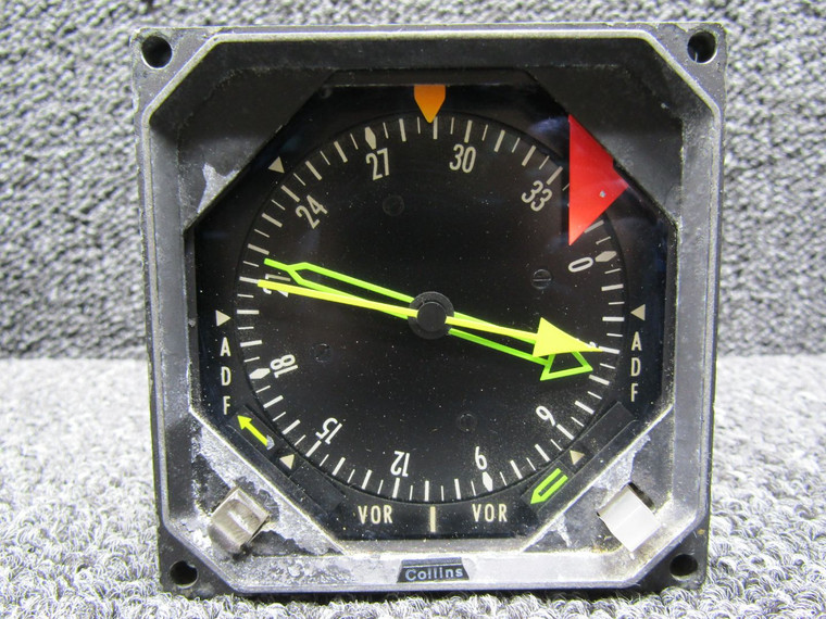 622-0555-004 Collins 332C-10 Radio Magnetic Indicator w Mods (Worn Face)
