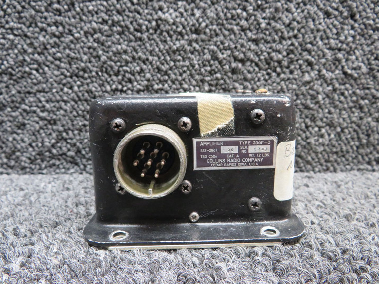 522-2867-00 Collins Radio 356F-3 Speaker Amplifier