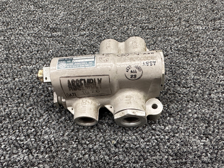 2997-1 (Alt: 2997001-1) Ozone Hydraulic Pressure Manifold