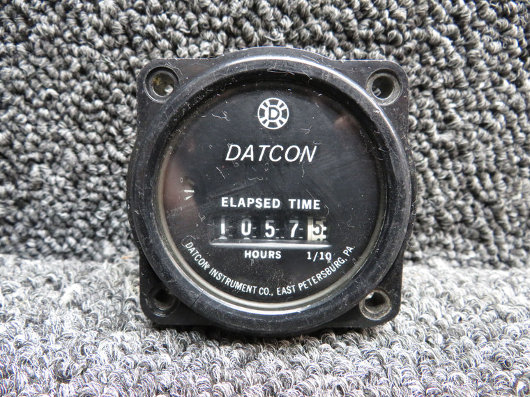 773E Datcon Elapsed Time Hours Meter Indicator (Hours: 1057.5)