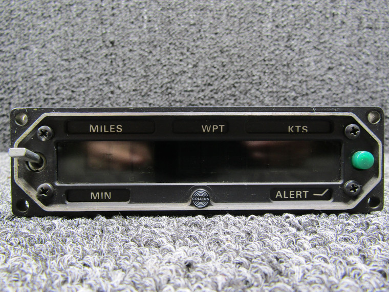 622-1939-011 Collins 339R-1 Remote Readout Unit Miles and KTS Placards