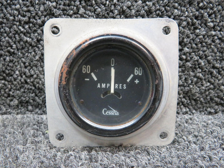 433269 ( Alt: S-1320-1) Stewart Warner Ammeter Indicator (Amps: -60 to 60)