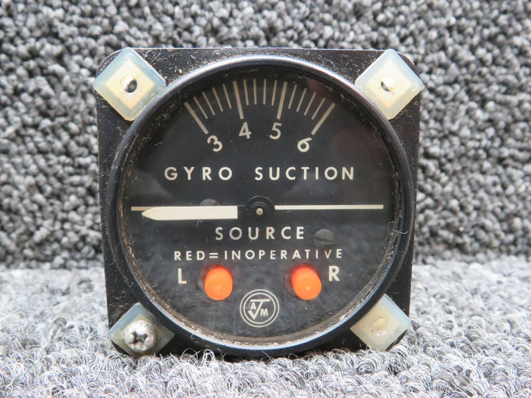 1G2-1 Airborne Systems Gyro Suction Indicator