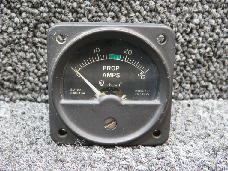 FLD1-B20828-3A (Alt: 50-380086-3) Wacline Propeller Ammeter Indicator
