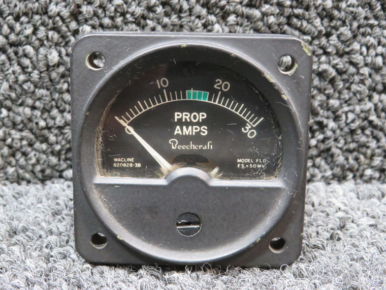 FLD1-B20828-3B (Alt: 90-380007-13) Wacline Propeller Ammeter Indicator