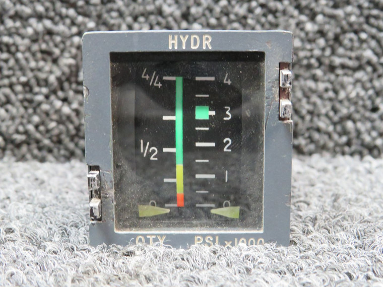 5502-360-8 Brion Leroux Hydraulic Quantity-Pressure Indicator (Missing Switch Covers)