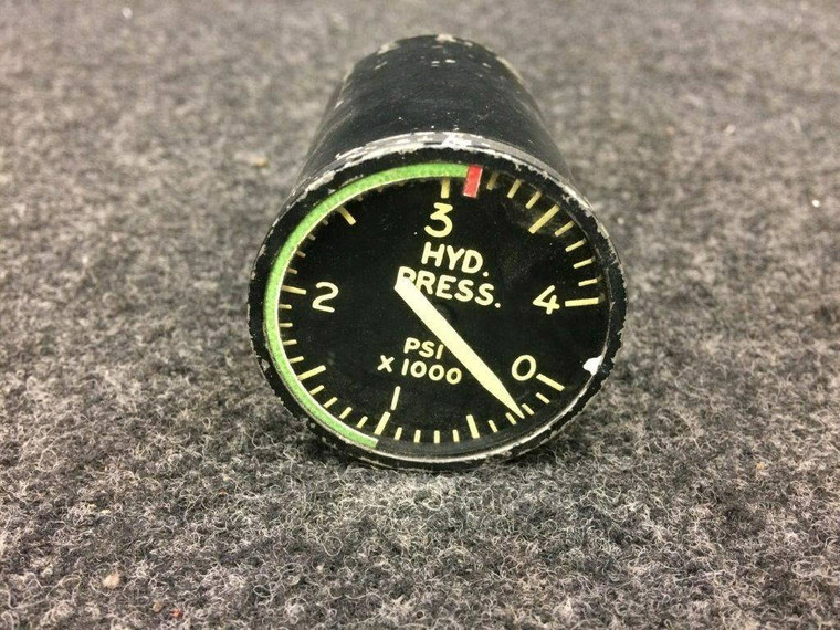 18-1105 (Alt: MS28010-5) Courter Hydraulic Pressure Indicator, 0-4000 PSI