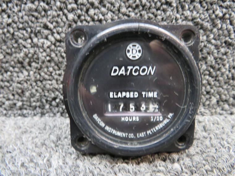 773-3-79 Datcon Hour Meter Indicator (Hours: 1753.7)