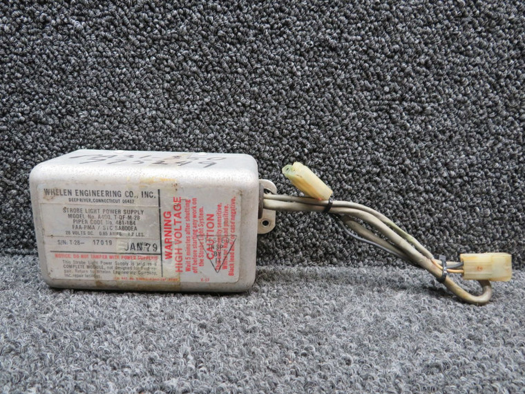 A490, T-DF-M-28 Whelen Strobe Light Power Supply Unit (Volts: 28)