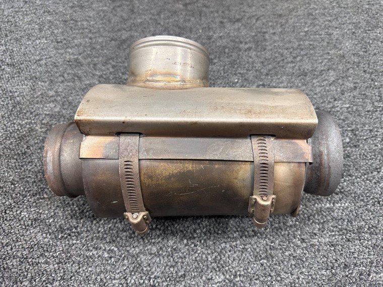 C156020-0201, 2254026-1 Lycoming O-540-J3C5D Muffler Assembly with Shroud LH