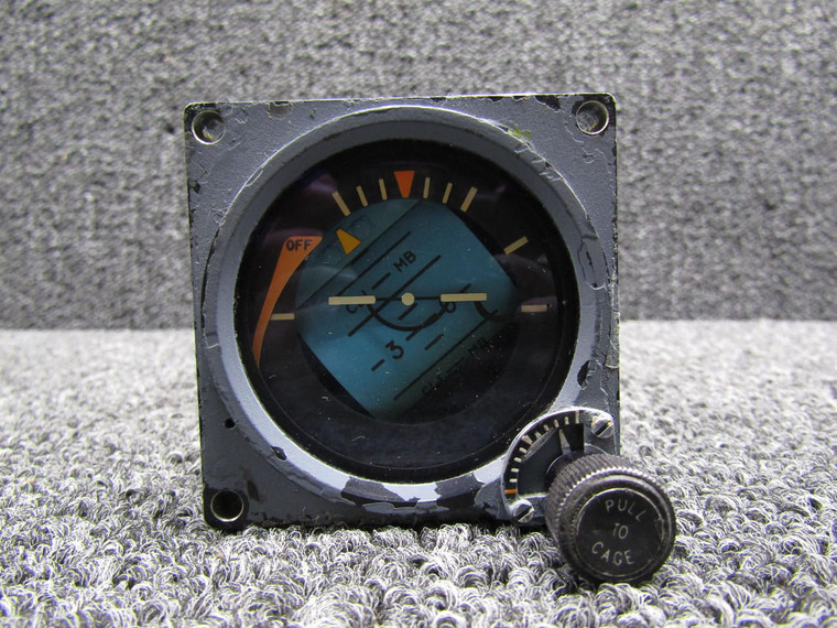 501-1105-04 J.E.T Al-804J-G Attitude Gyroscope Indicator (Discolored Face)