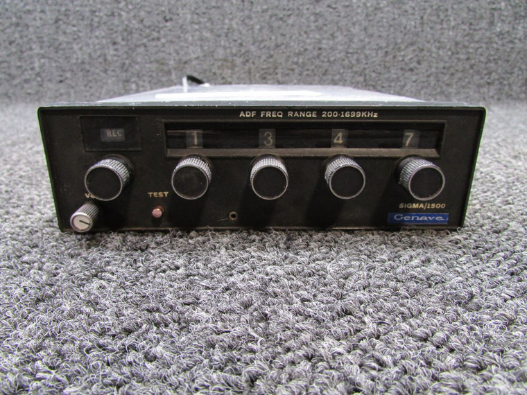 Sigma/1500 Genave Automatic Direction Finder Receiver with Tray