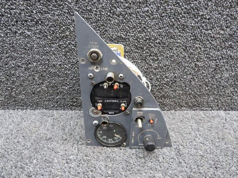 LearJet L-25XR Climate Control Switch Panel RH