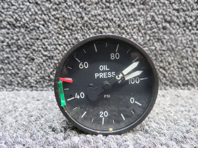 SRDW-14B US Gauge Dual Oil Pressure Indicator (0-100 PSI)