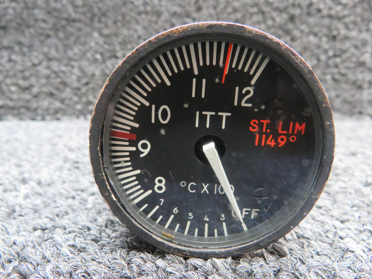 8505681 Consolidated DST10175 Temperature Indicator (Orange Lettering)