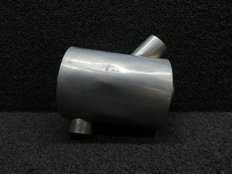 Hanlon Wilson Muffler Assembly with Model 226 Muffler Shroud (Dented)