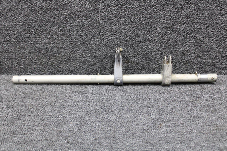 169-524013-77 Beechcraft B-19 Rudder Pedal Cross Shaft Assembly Forward with Arm