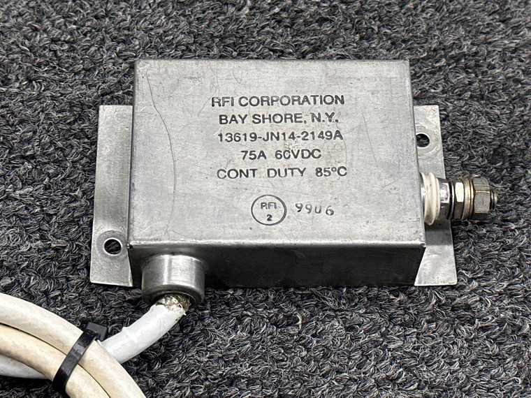 13619-JN14-2149A RFI Radio Noise Filter (Volts: 60, Amps: 75)