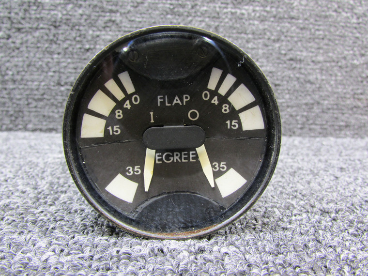 124-210 Kratos Dual Flap Position Indicator (0-500 OHMS) (Faded Face Numbers)