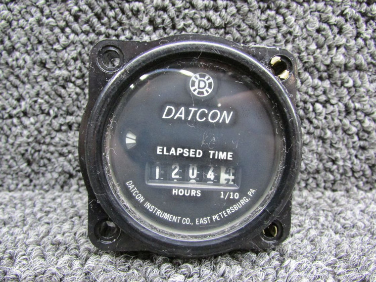 773E Datcon Elapsed Time Hour Meter Indicator (Hours: 1204.4)