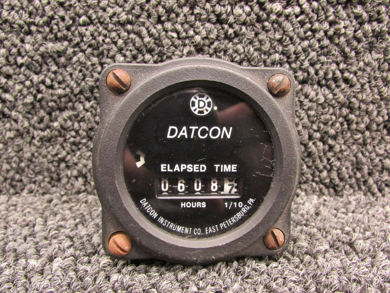 773 Datcon Elapsed Time Hours Meter Indicator (Hours: 608.7)