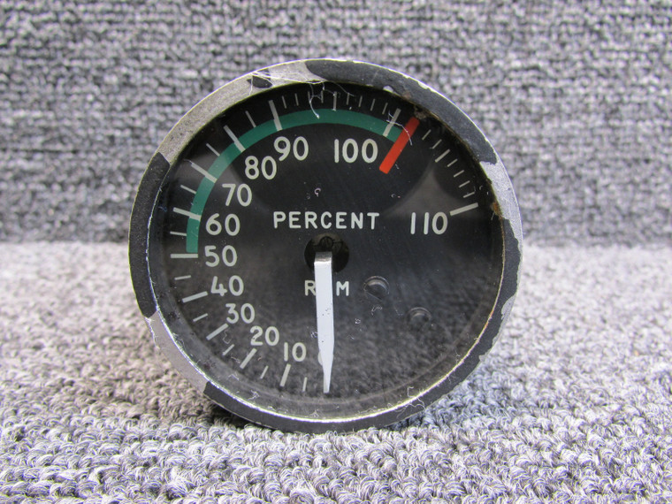 162CF613 Lewis Percent RPM Indicator (Worn Face Paint)