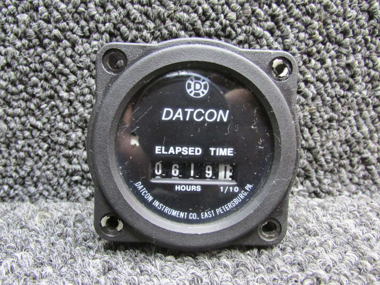 773 Datcon Elapsed Time Hours Meter Indicator (Hours: 0619.1)