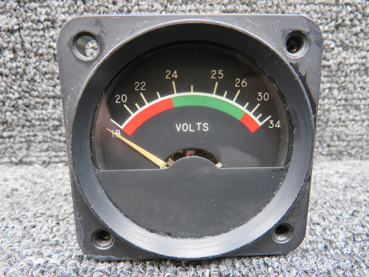 34H Rosemount Voltmeter Indicator