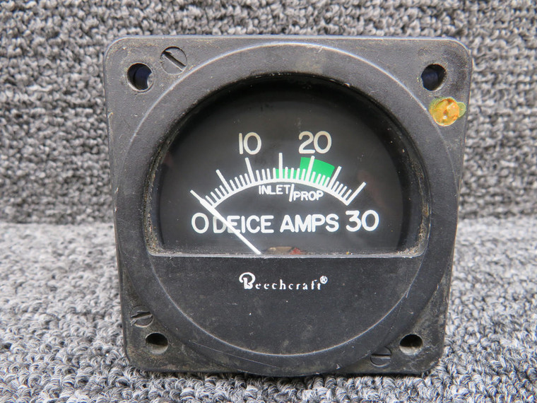 100-384042-1 (MN: 12B201-11) A.I.D De-Ice Ammeter Indicator (0-30 Amps)