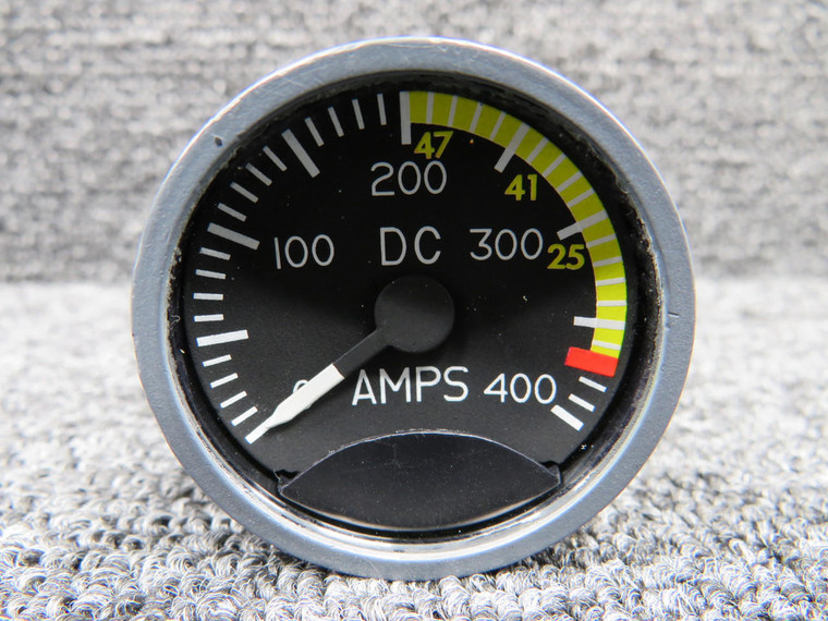 115-179-7 (Alt: 9914090-8) Kratos DC Ammeter Indicator (0-400 Amps)