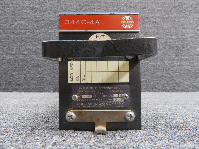 522-3964-001 Collins 344C-4A Collins Amplifier Electronic Control