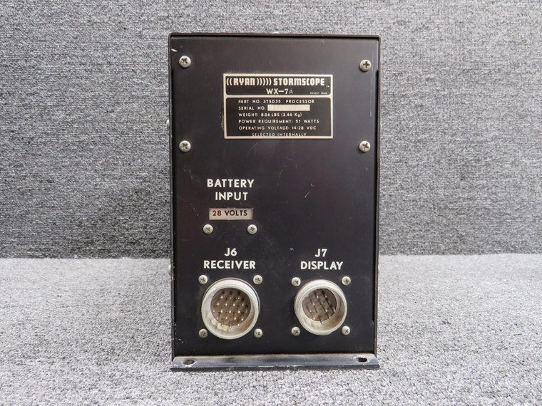 375D35 Ryan Stormscope WX-7A Processor (14 or 28V)