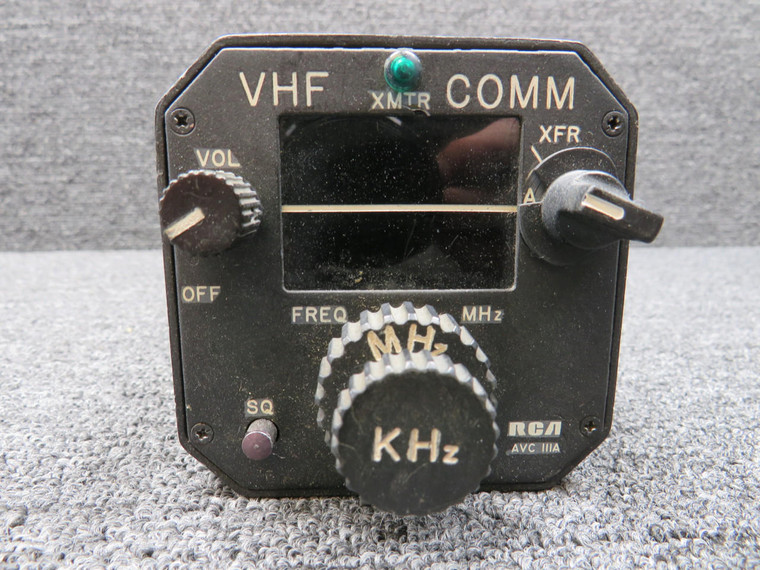 MI-585044-4A RCA AVC-111A VHF Comm Transceiver