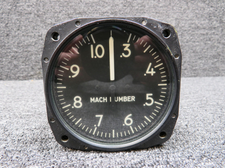 C0815110005 (Alt: 3883063-1) Kollsman Machmeter Indicator Assy (.3 to 1.0)