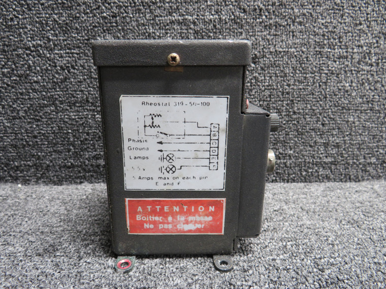 24-10-2 Laboratoire A.C Variable Control Box with Mods (Loose Parts) (Core)