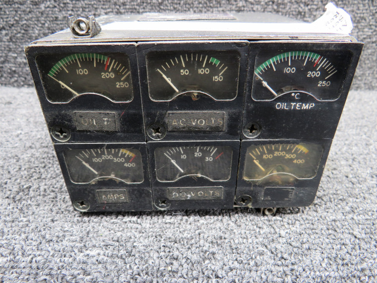 22-169-024-2 Edo-Aire 169V Instrument Cluster (Chipped Face)