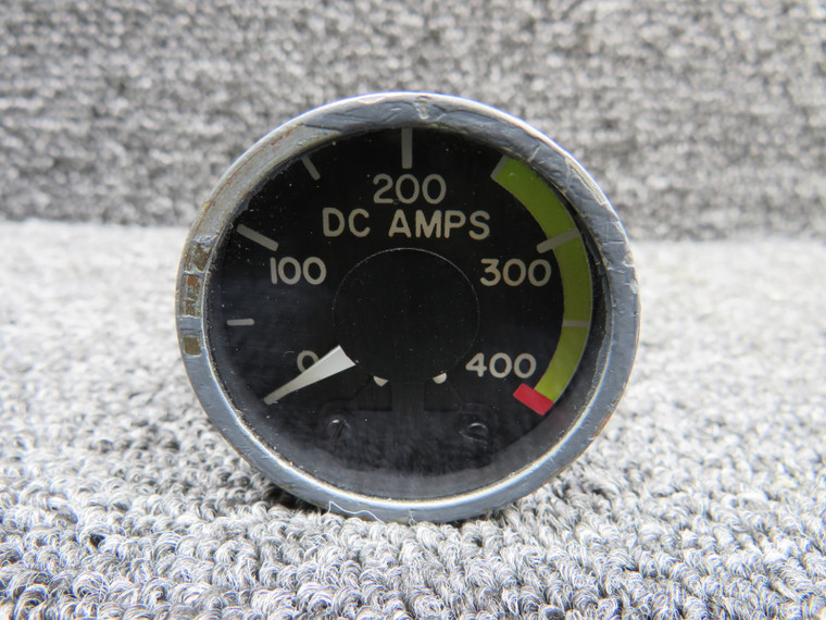 153LA30A Lewis Engineering DC Ammeter Indicator (Worn Face and Paint)