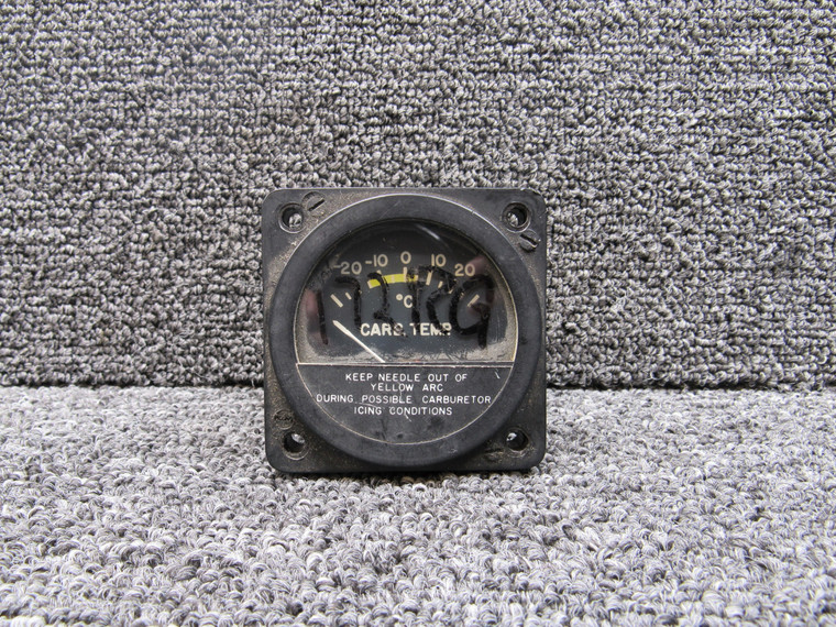 S1311-4 (Alt: MD11-4) Mid-Continent Instrument Carb Temp Gauge Indicator