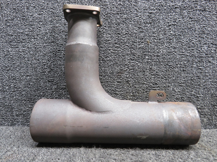 0850600-44 (Use: 0850600-155) Continental Exhaust Riser Center RH has Probe Hole