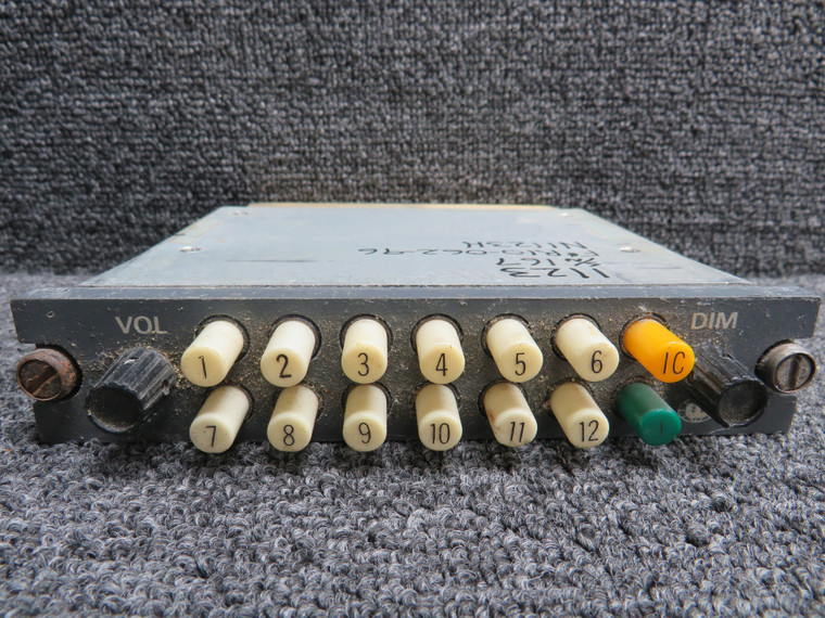 400-0032-005 Wulfsberg C-118 Flitefone III Cockpit Control Unit